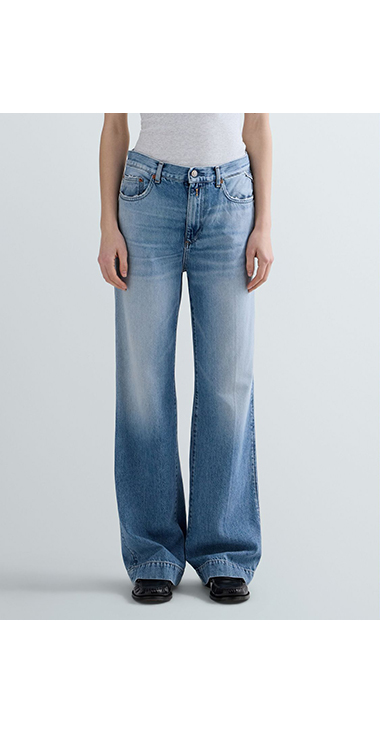 リラックスフィットMELJA ライトデニム